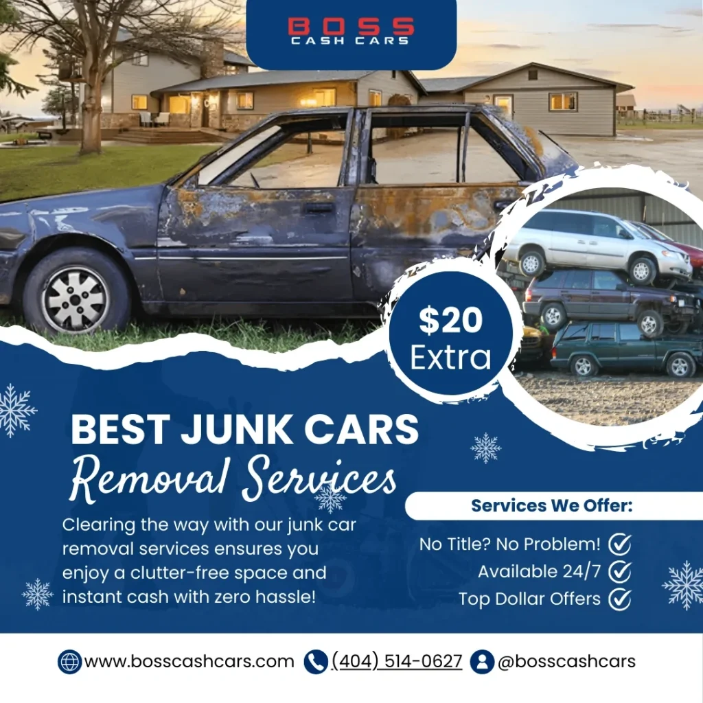 January New Year Offer of $20 Extra Junk Car Removal Company BossCashCars 0282