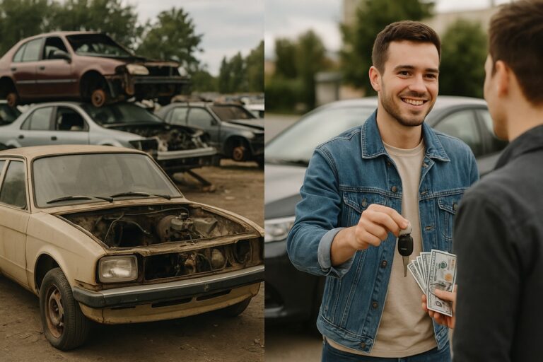 Donation Process vs. Junk Car Sale Process