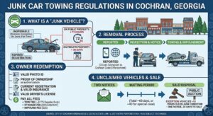 Junk Car Towing Regulations in Cochran