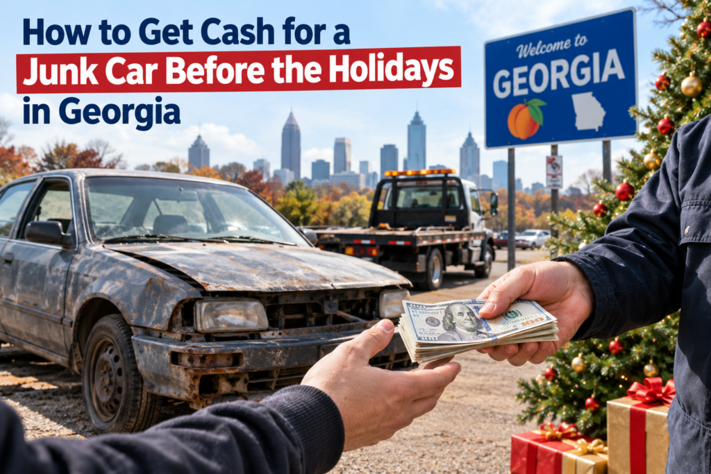 How to Get Cash for a Junk Car Before the Holidays in Georgia
